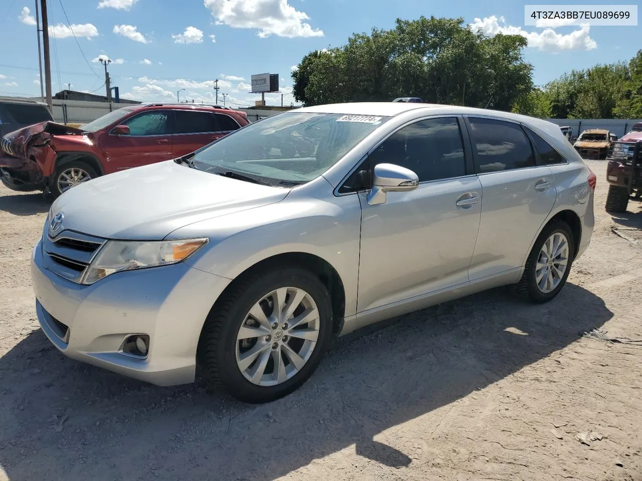 4T3ZA3BB7EU089699 2014 Toyota Venza Le