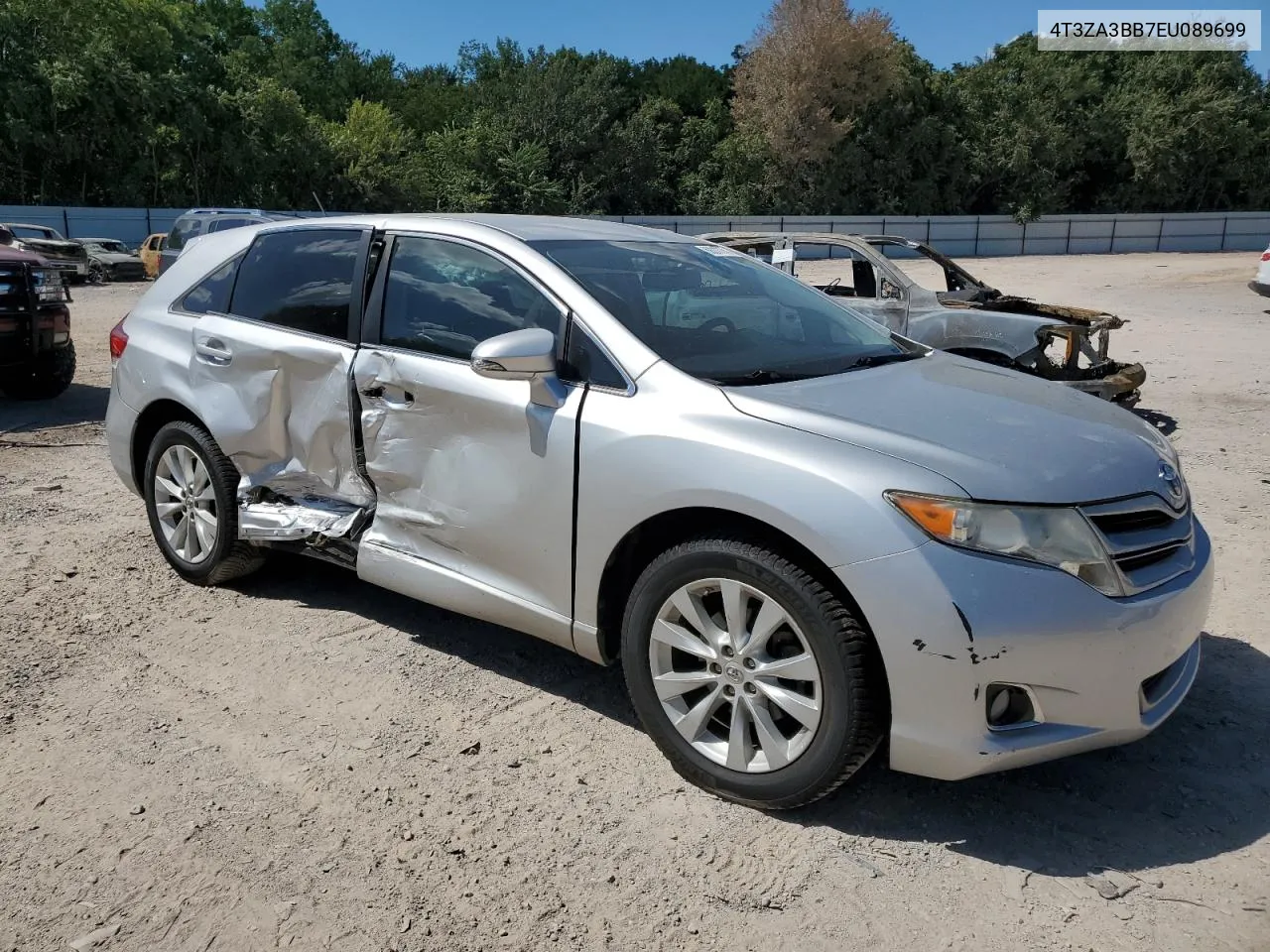 2014 Toyota Venza Le VIN: 4T3ZA3BB7EU089699 Lot: 69217774