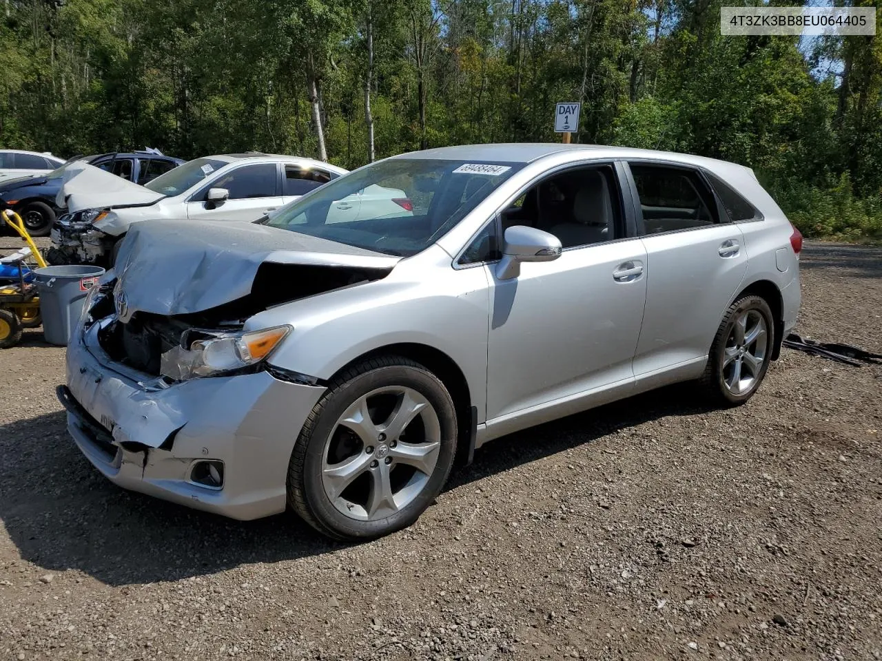 4T3ZK3BB8EU064405 2014 Toyota Venza Le