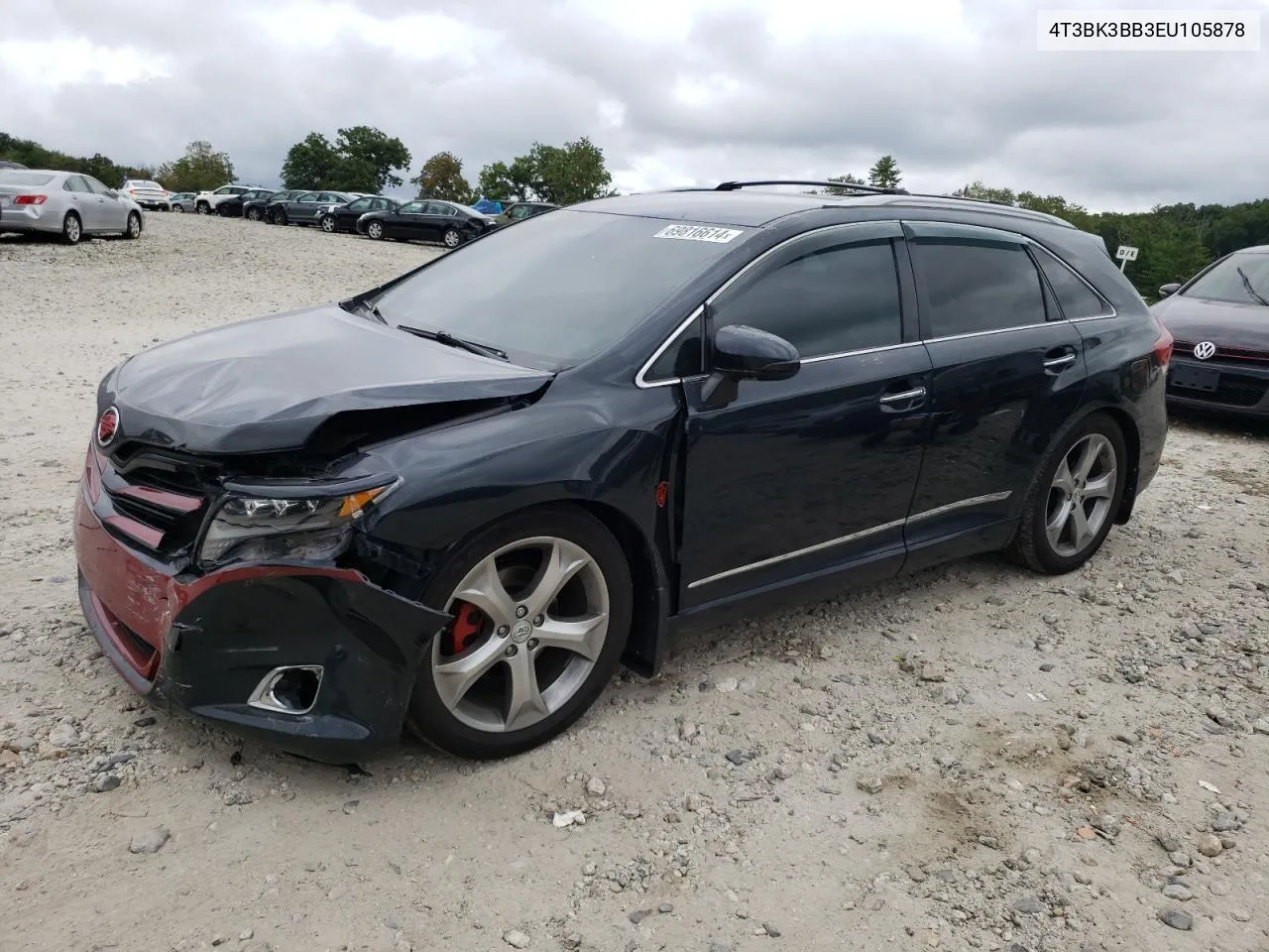 2014 Toyota Venza Le VIN: 4T3BK3BB3EU105878 Lot: 69816614