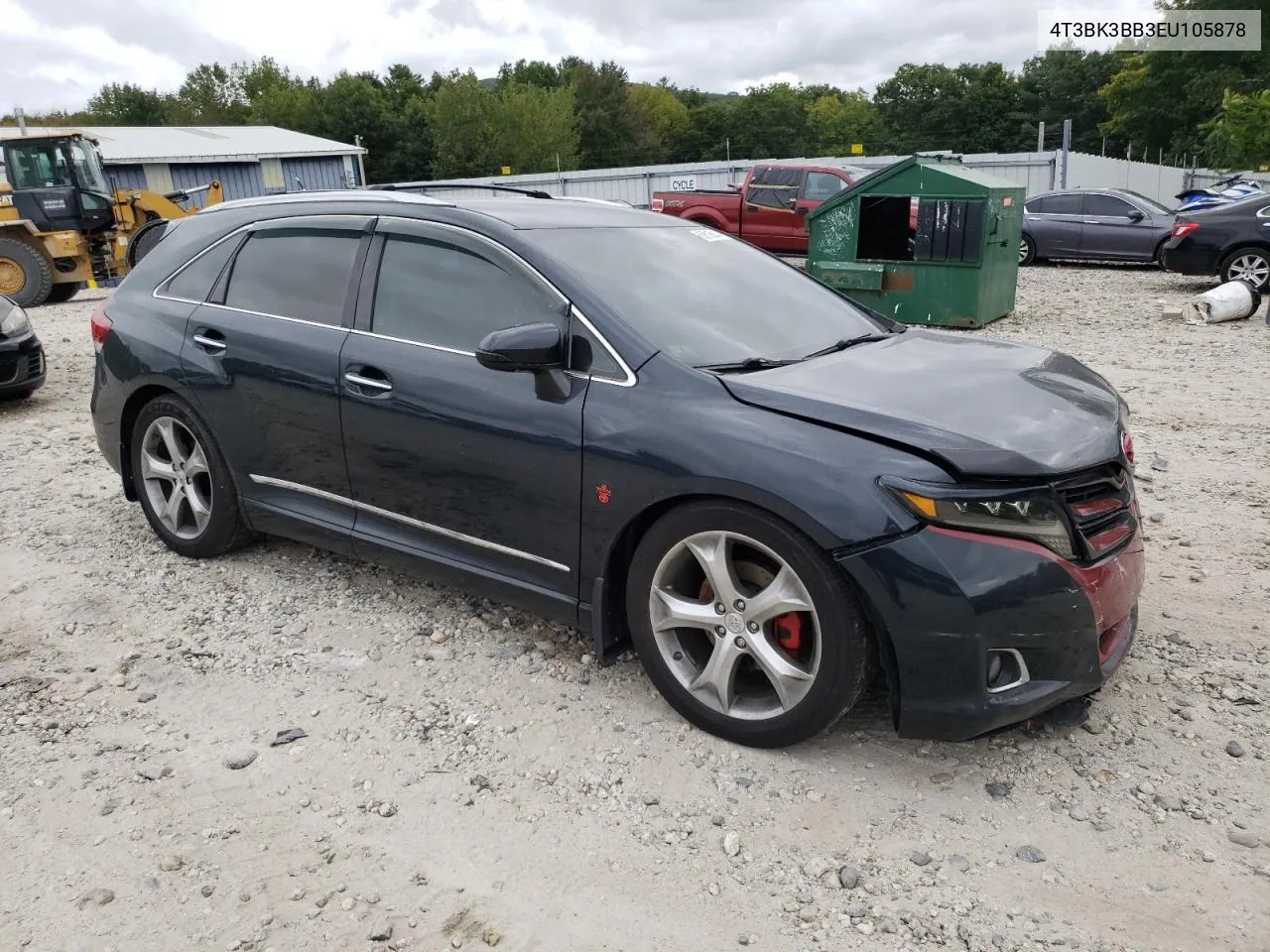 2014 Toyota Venza Le VIN: 4T3BK3BB3EU105878 Lot: 69816614