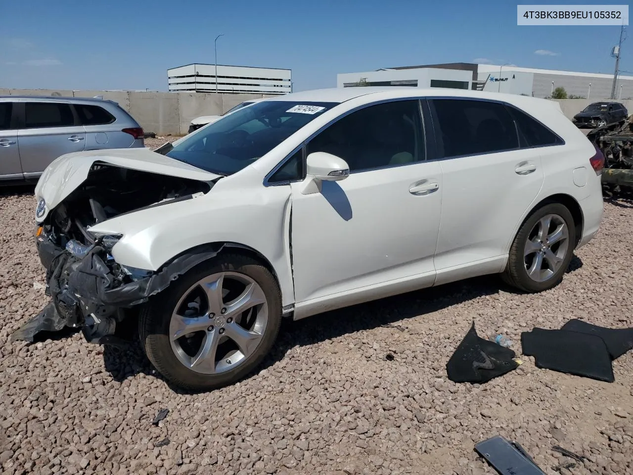 2014 Toyota Venza Le VIN: 4T3BK3BB9EU105352 Lot: 70474544