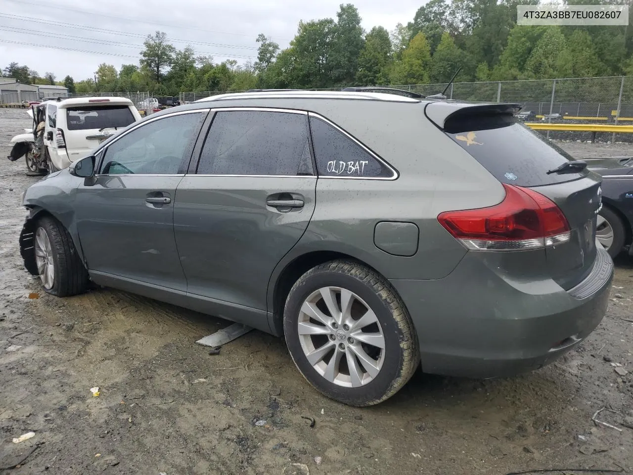 2014 Toyota Venza Le VIN: 4T3ZA3BB7EU082607 Lot: 72065134