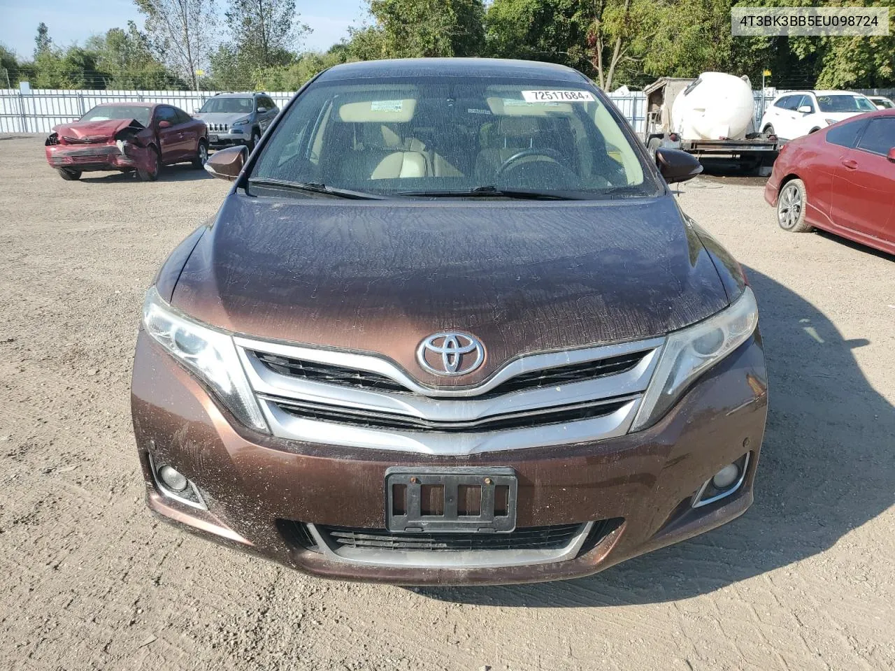 4T3BK3BB5EU098724 2014 Toyota Venza Le