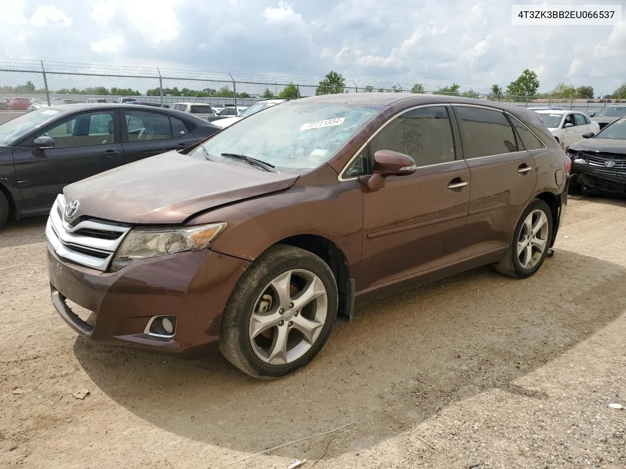 4T3ZK3BB2EU066537 2014 Toyota Venza Le