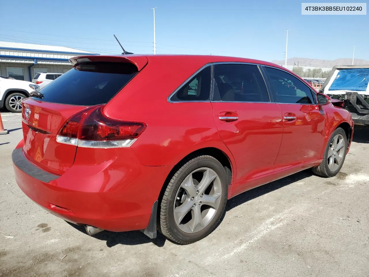 2014 Toyota Venza Le VIN: 4T3BK3BB5EU102240 Lot: 73440174