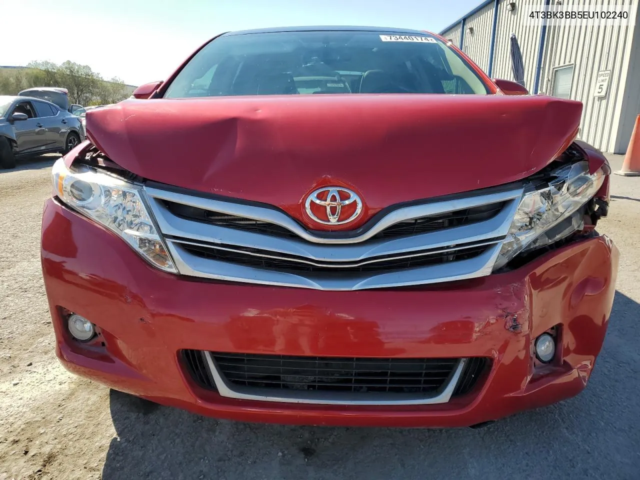 4T3BK3BB5EU102240 2014 Toyota Venza Le