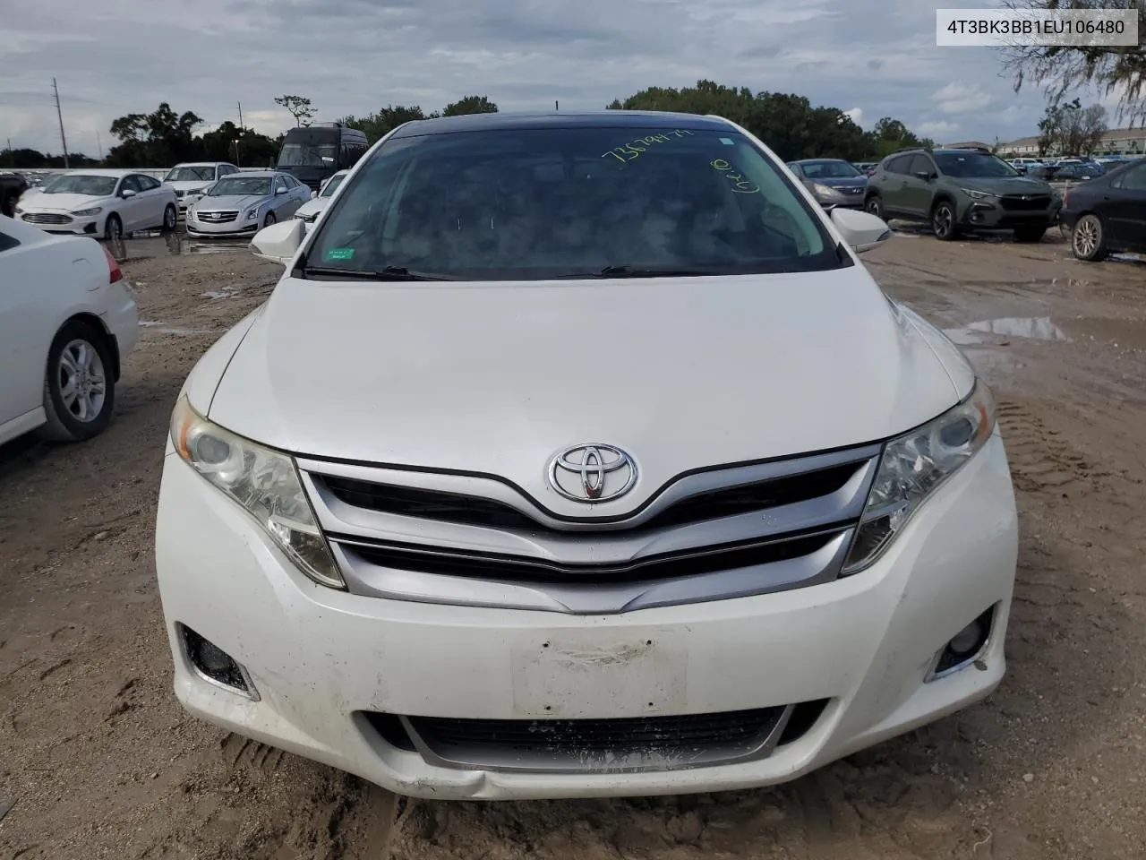 2014 Toyota Venza Le VIN: 4T3BK3BB1EU106480 Lot: 73679474