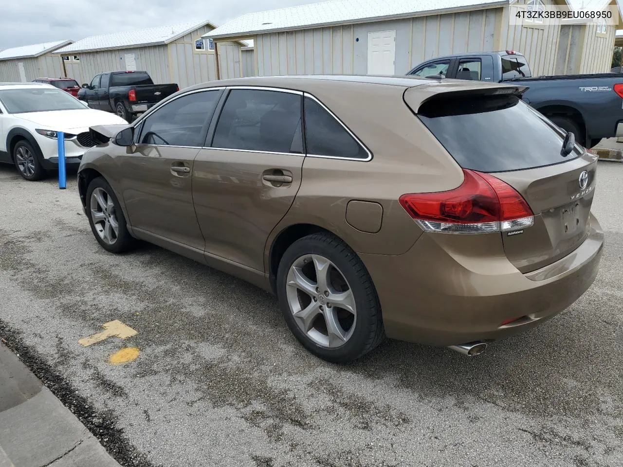 2014 Toyota Venza Le VIN: 4T3ZK3BB9EU068950 Lot: 74241014