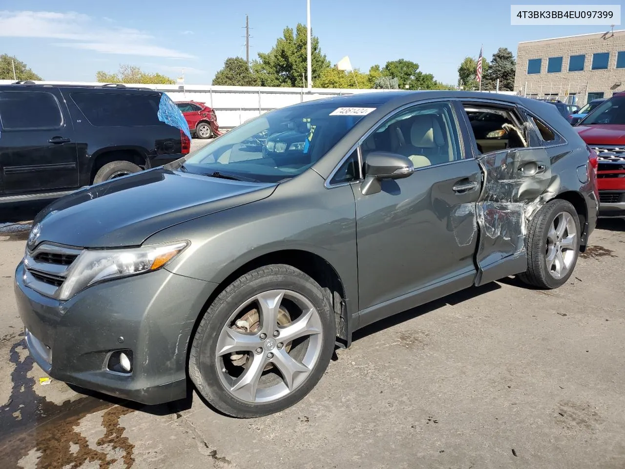 2014 Toyota Venza Le VIN: 4T3BK3BB4EU097399 Lot: 74361424