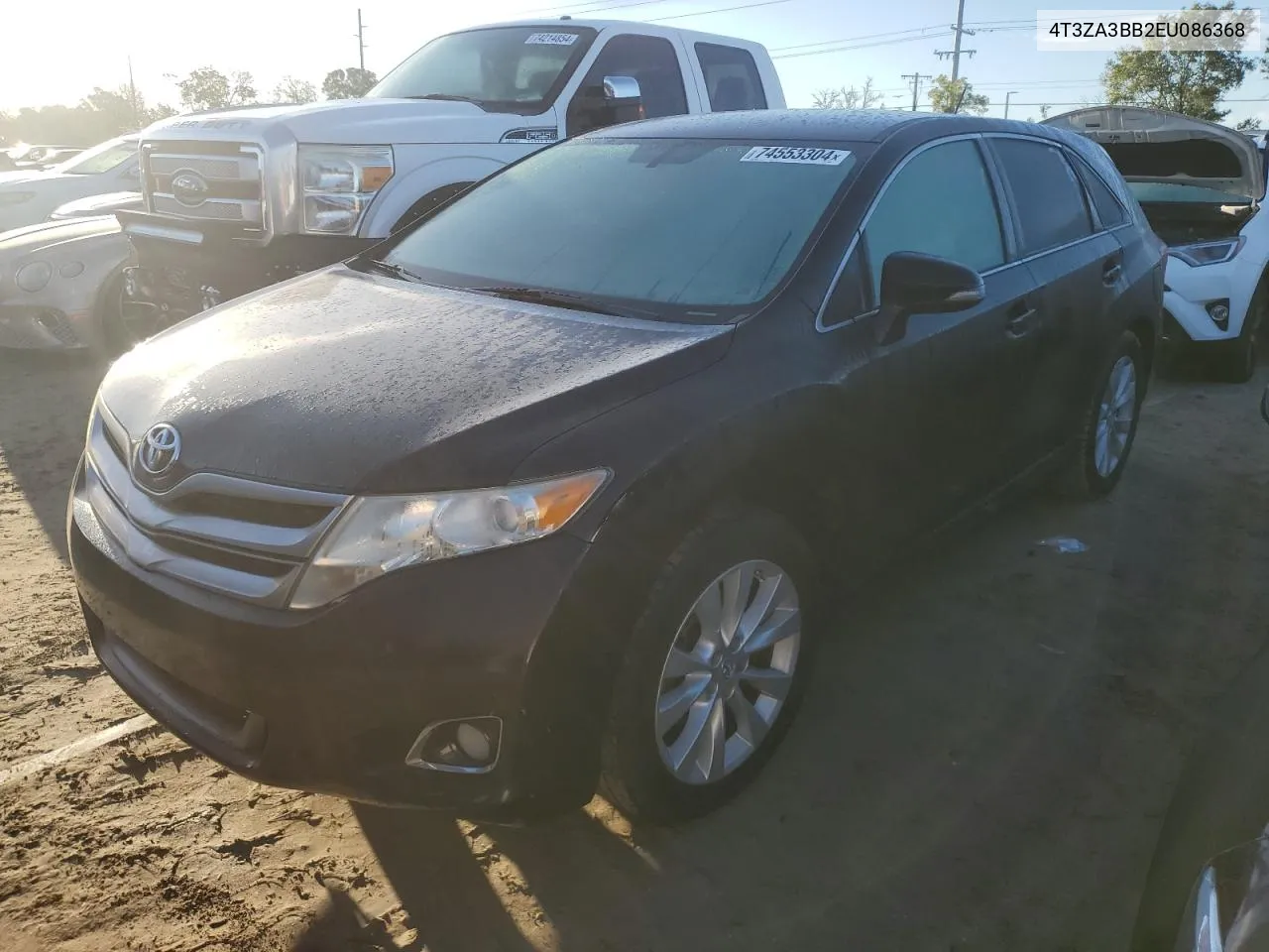 2014 Toyota Venza Le VIN: 4T3ZA3BB2EU086368 Lot: 74553304