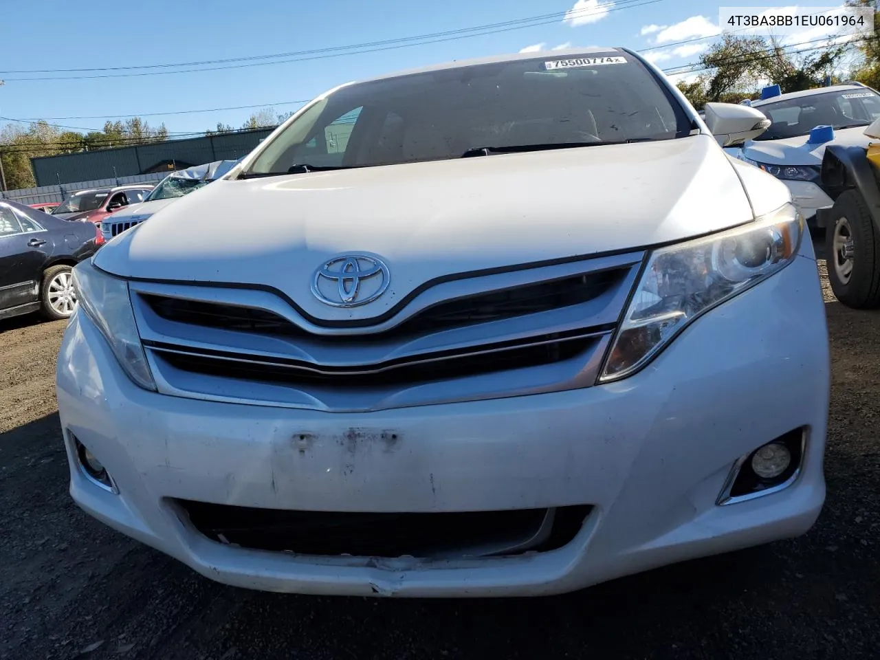 2014 Toyota Venza Le VIN: 4T3BA3BB1EU061964 Lot: 75500774