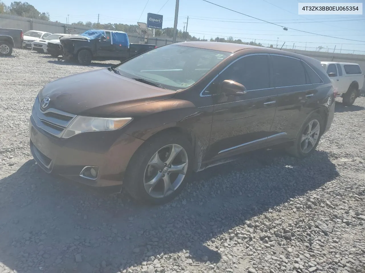 2014 Toyota Venza Le VIN: 4T3ZK3BB0EU065354 Lot: 75954214