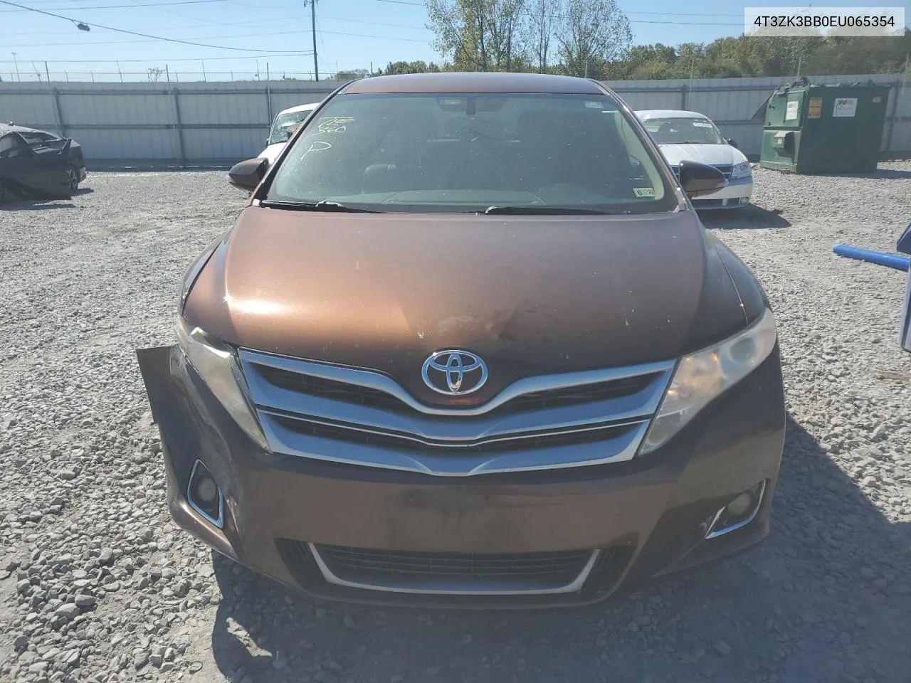 2014 Toyota Venza Le VIN: 4T3ZK3BB0EU065354 Lot: 75954214