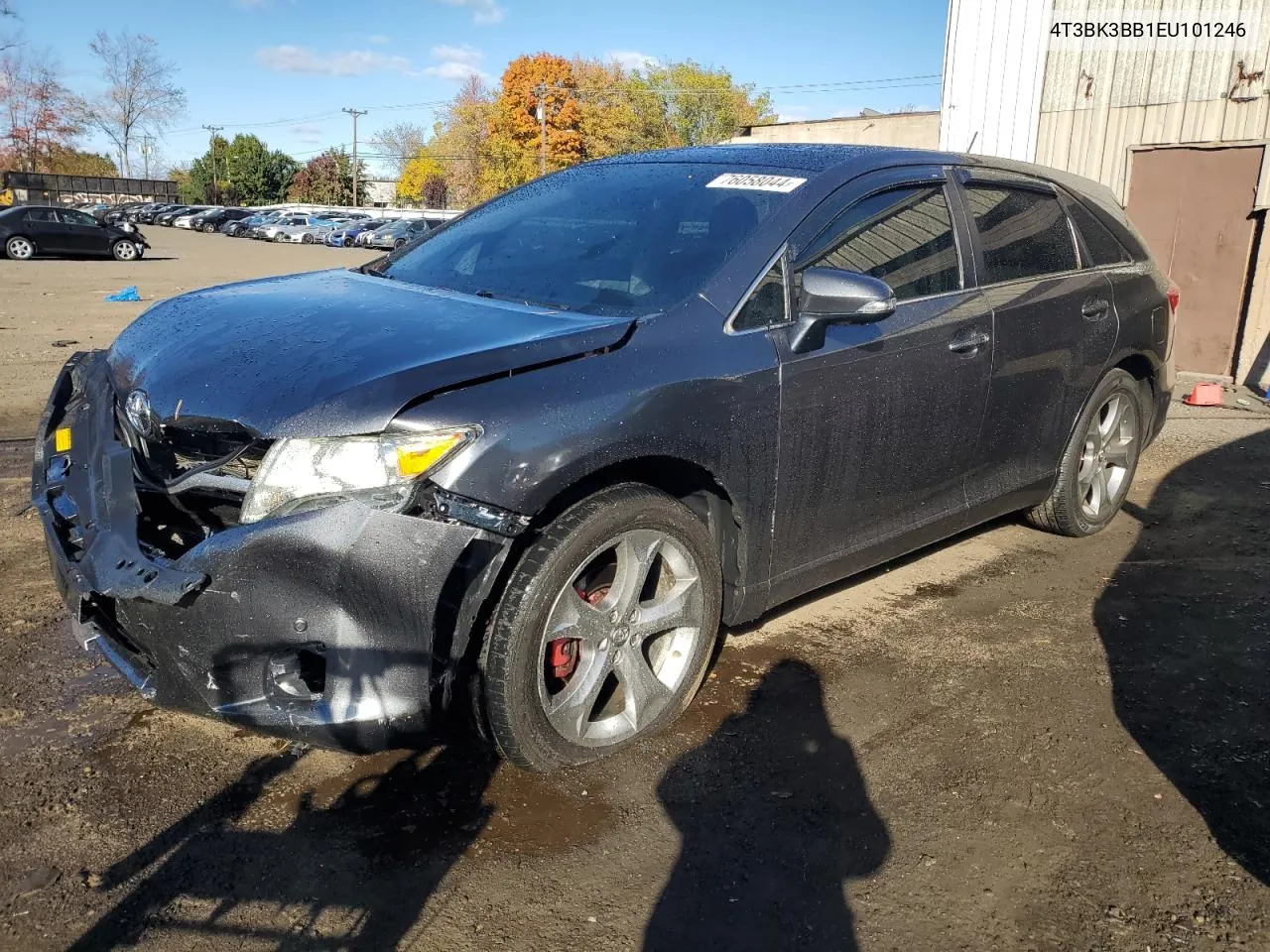 2014 Toyota Venza Le VIN: 4T3BK3BB1EU101246 Lot: 76058044