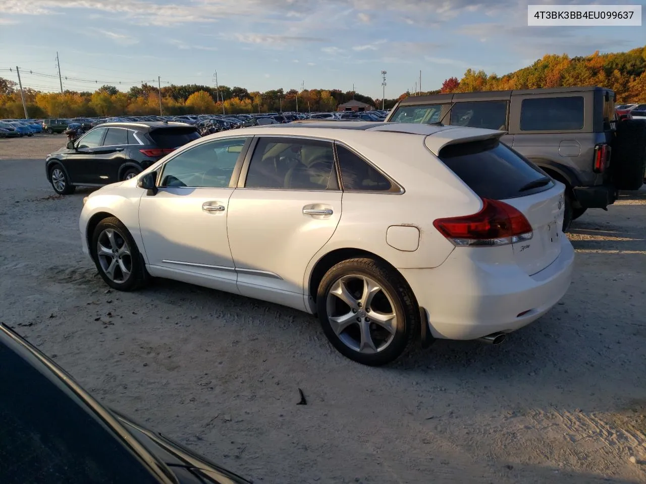 2014 Toyota Venza Le VIN: 4T3BK3BB4EU099637 Lot: 76452714