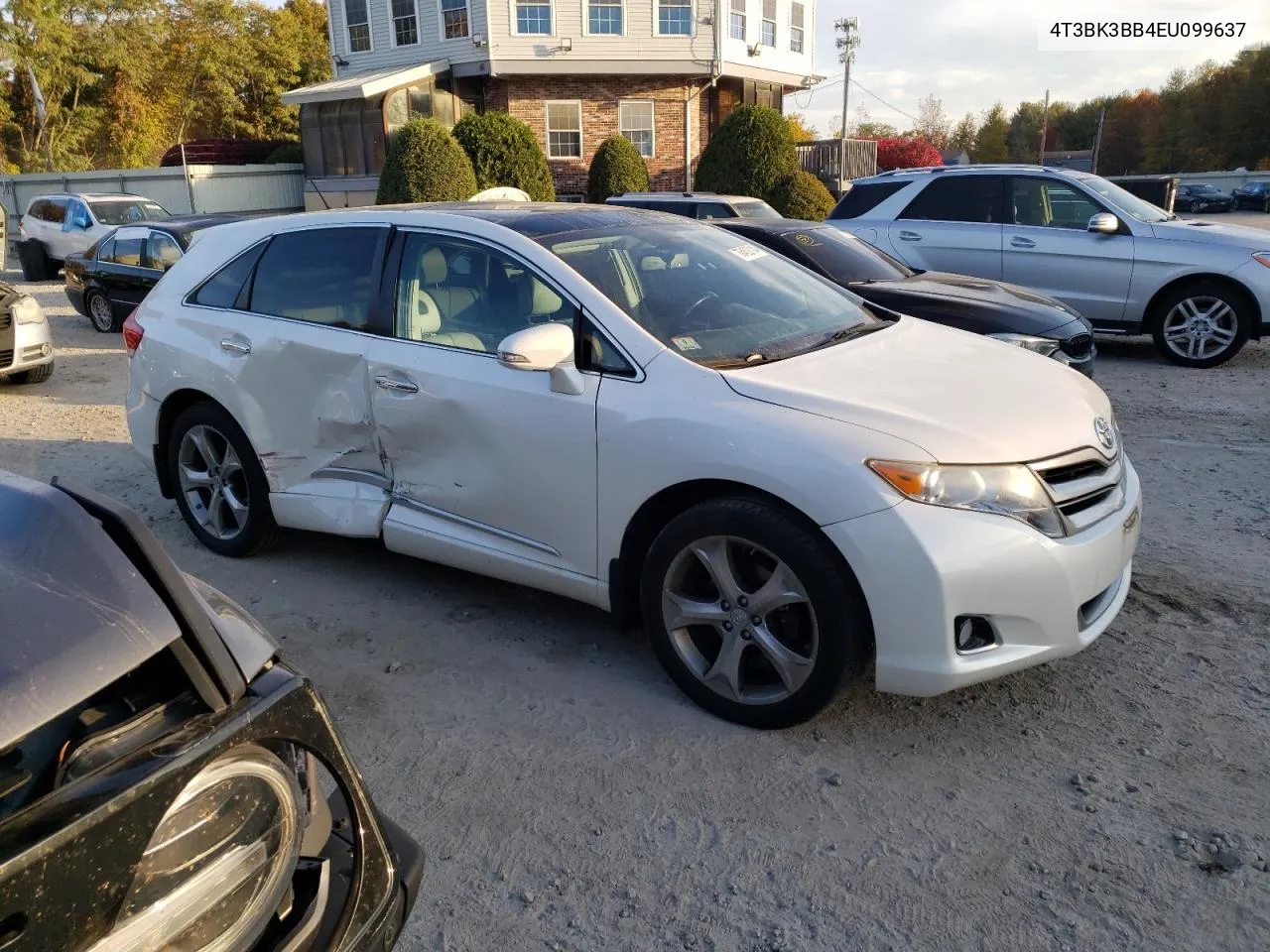 2014 Toyota Venza Le VIN: 4T3BK3BB4EU099637 Lot: 76452714