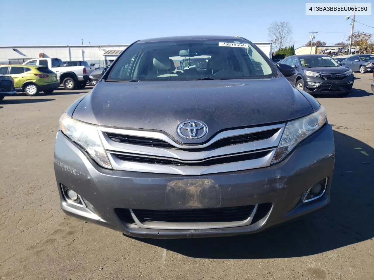 2014 Toyota Venza Le VIN: 4T3BA3BB5EU065080 Lot: 76879584