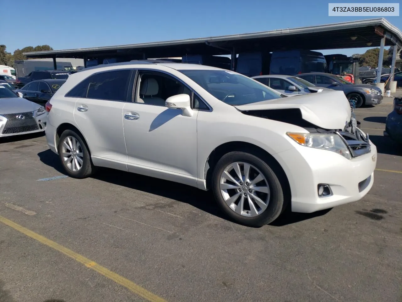 4T3ZA3BB5EU086803 2014 Toyota Venza Le