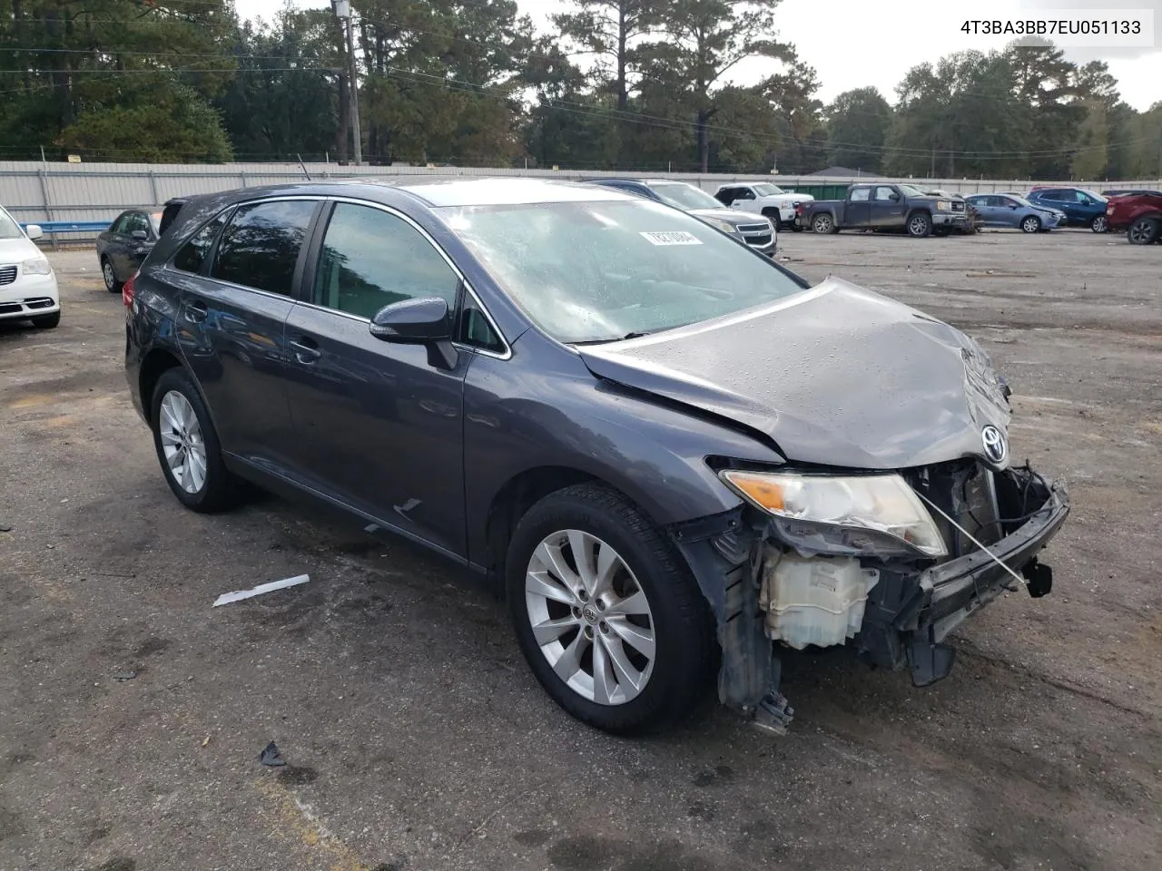 2014 Toyota Venza Le VIN: 4T3BA3BB7EU051133 Lot: 78270084