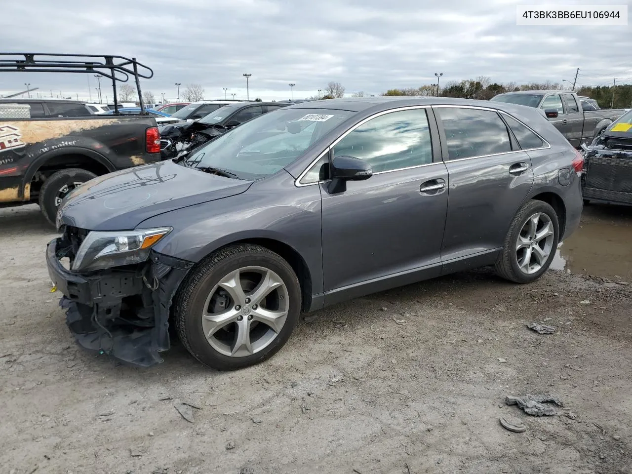 2014 Toyota Venza Le VIN: 4T3BK3BB6EU106944 Lot: 80101394