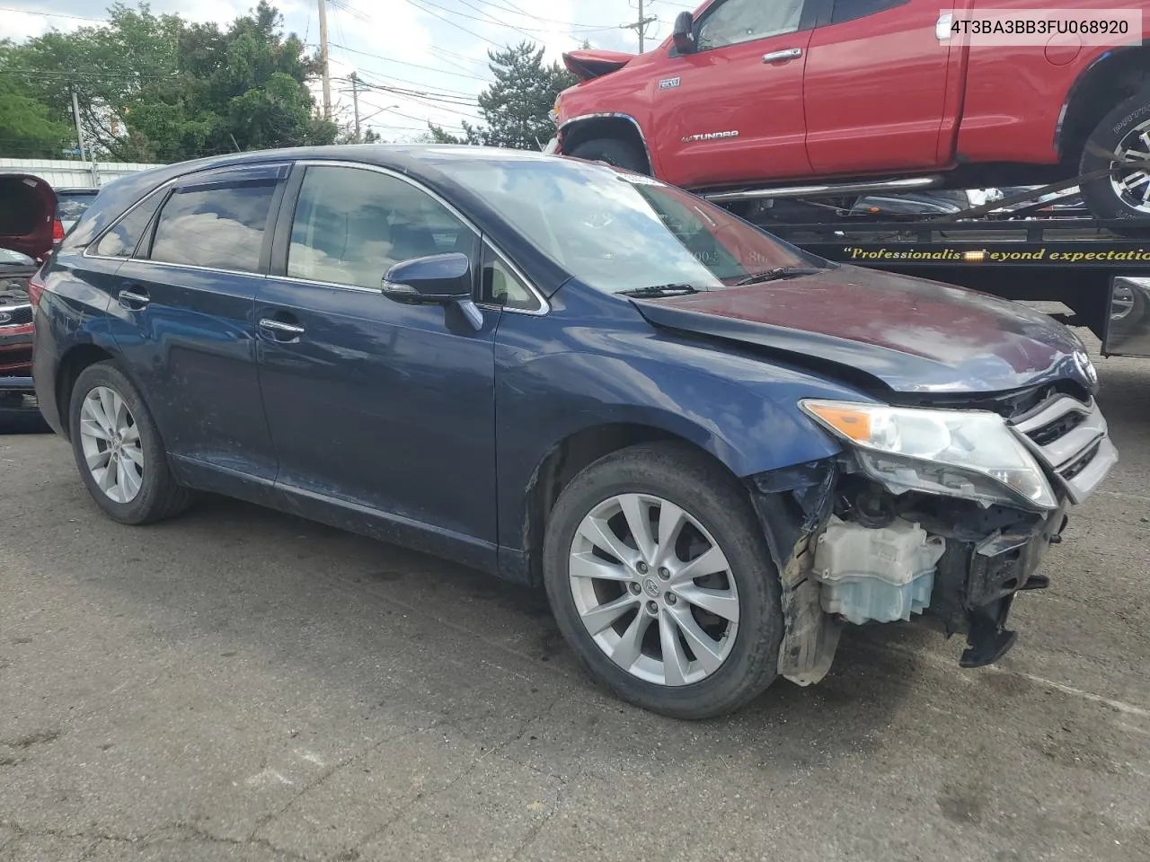 2015 Toyota Venza Le VIN: 4T3BA3BB3FU068920 Lot: 55335134