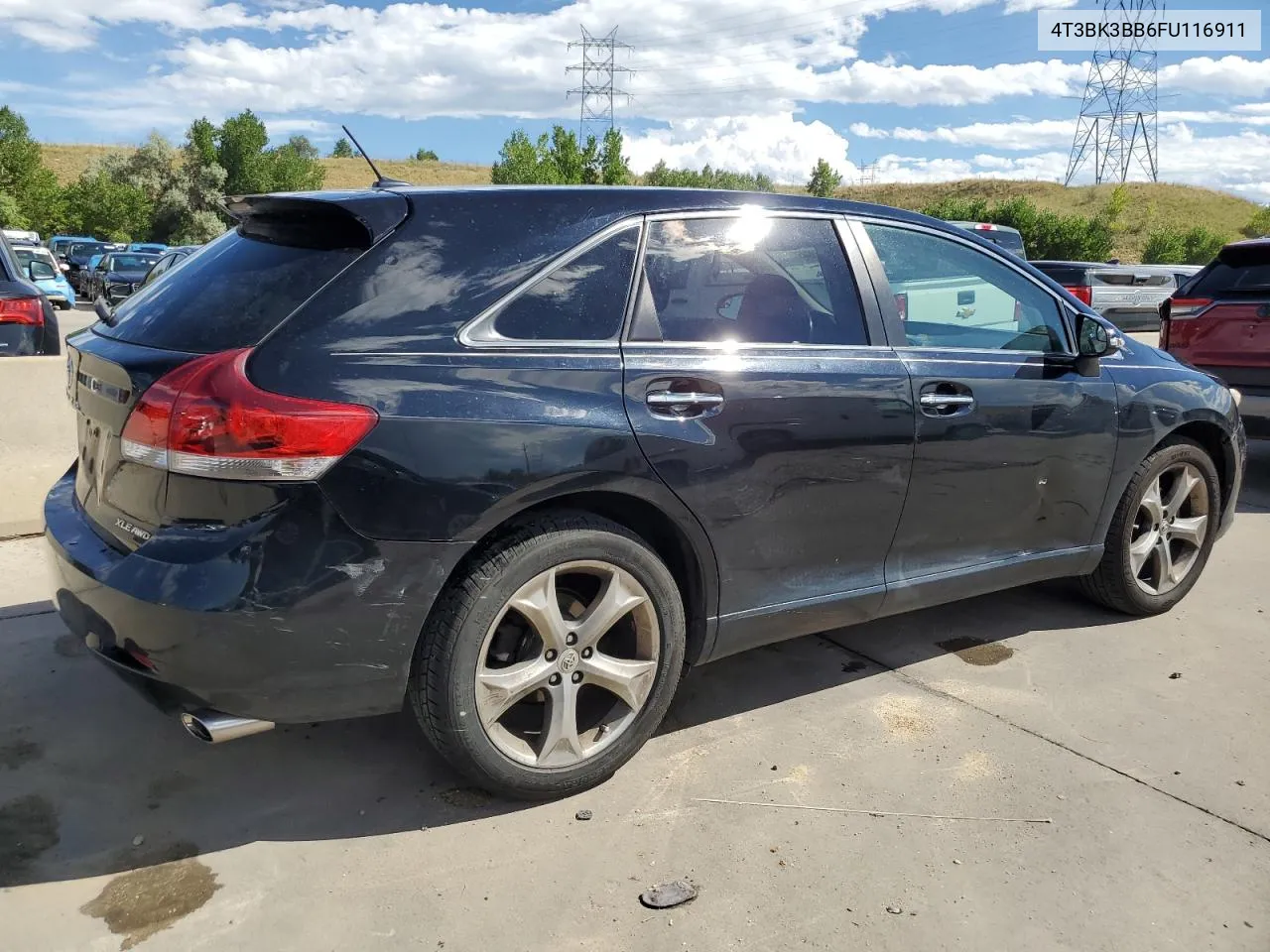 2015 Toyota Venza Le VIN: 4T3BK3BB6FU116911 Lot: 67872304