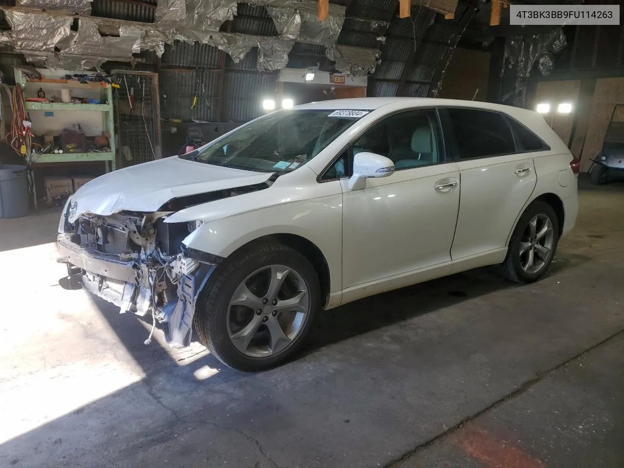 4T3BK3BB9FU114263 2015 Toyota Venza Le