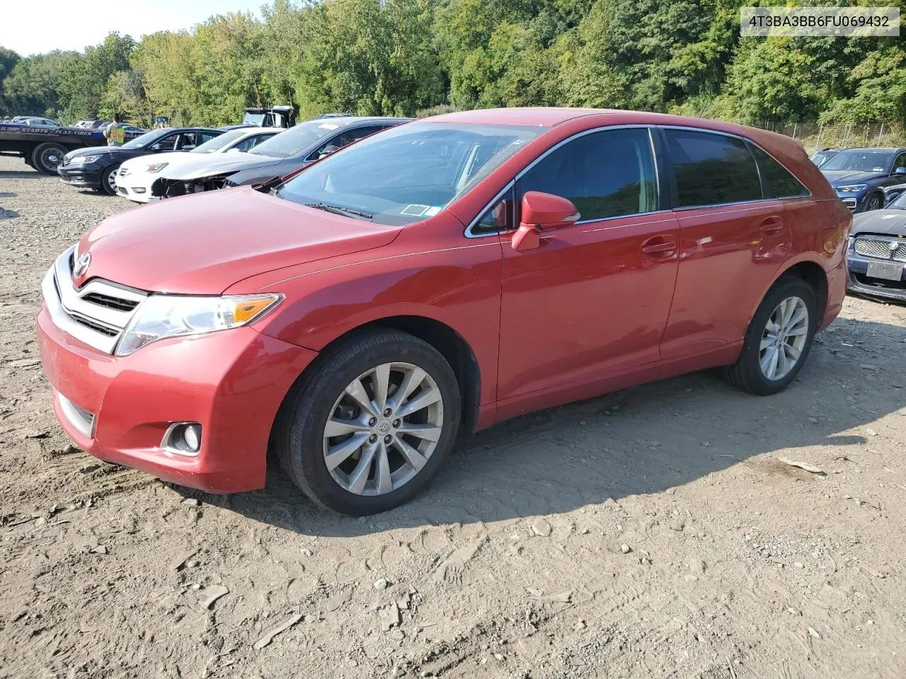 2015 Toyota Venza Le VIN: 4T3BA3BB6FU069432 Lot: 69722334