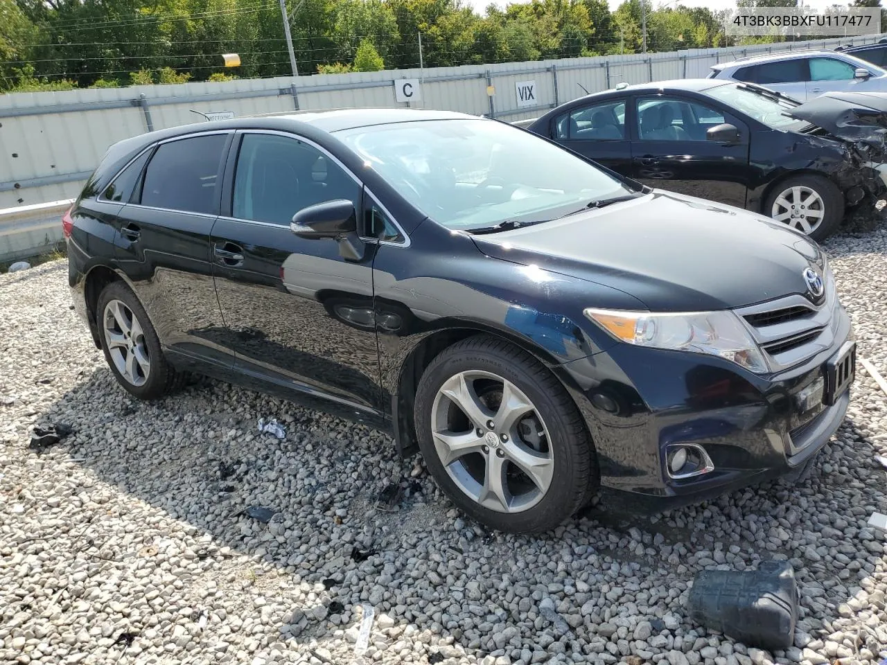 2015 Toyota Venza Le VIN: 4T3BK3BBXFU117477 Lot: 70799724