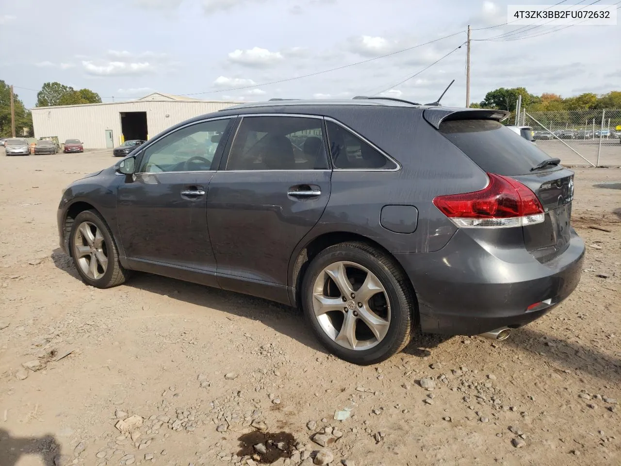 4T3ZK3BB2FU072632 2015 Toyota Venza Le