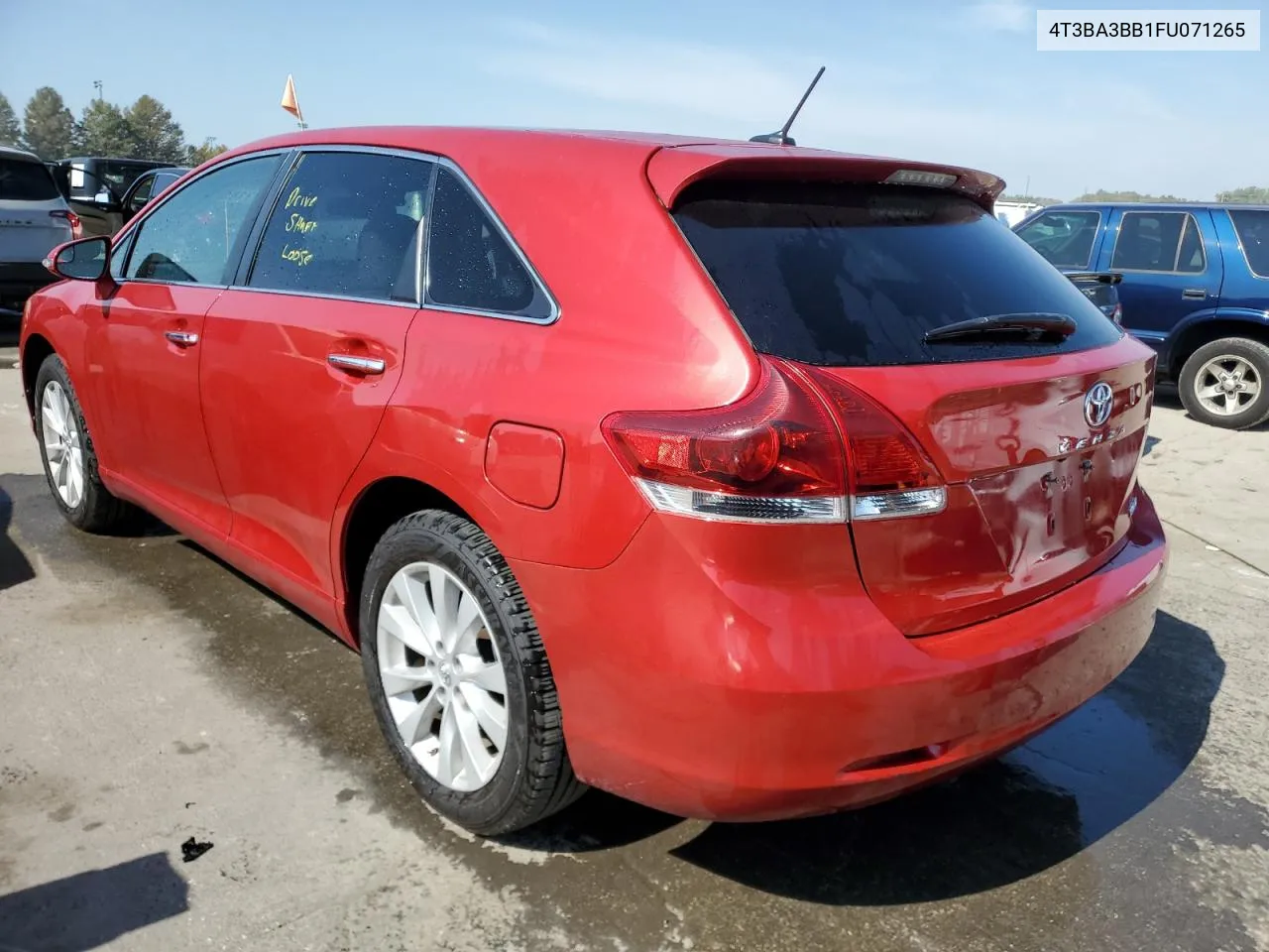 2015 Toyota Venza Le VIN: 4T3BA3BB1FU071265 Lot: 71852044