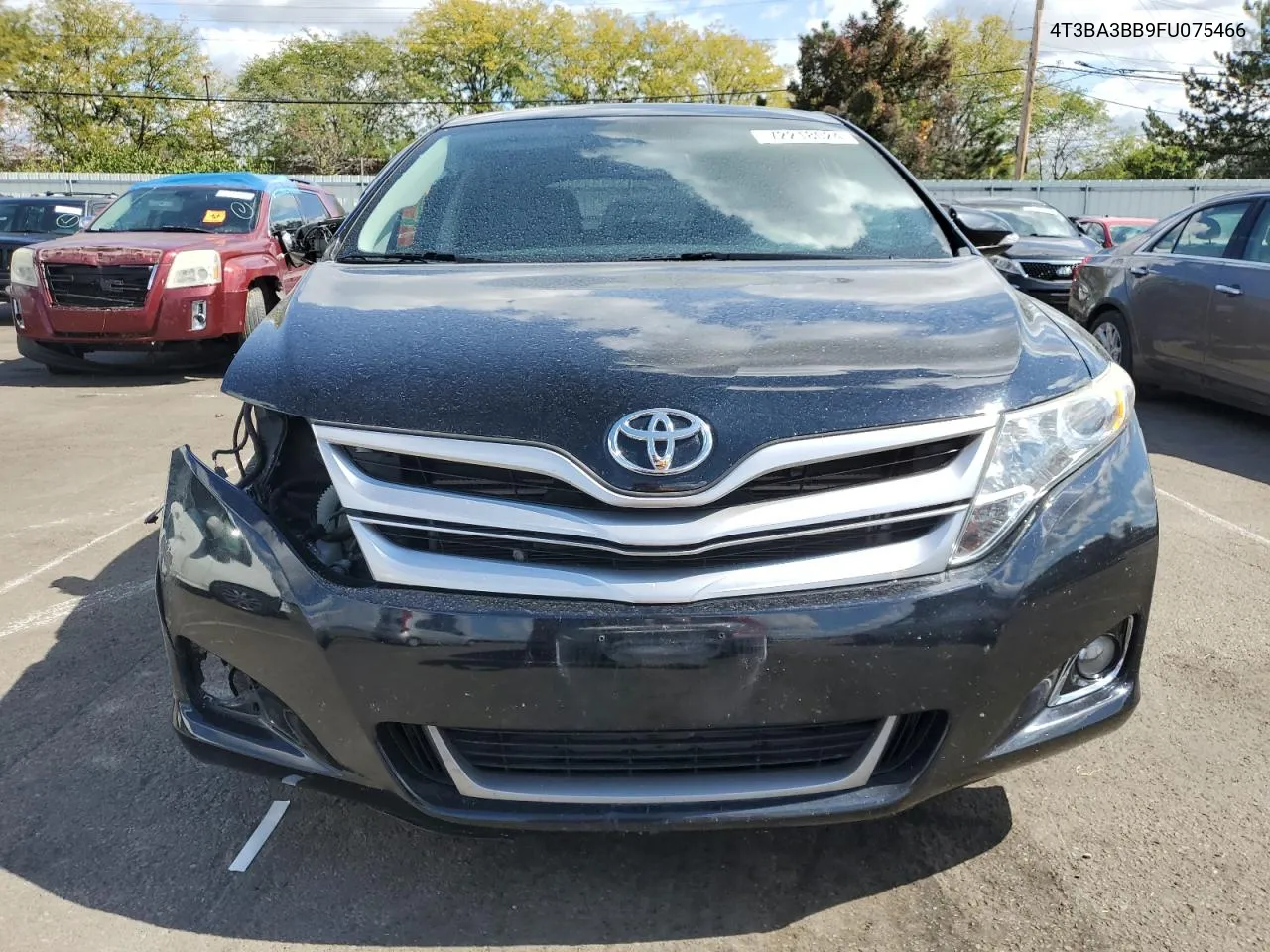 2015 Toyota Venza Le VIN: 4T3BA3BB9FU075466 Lot: 72218024