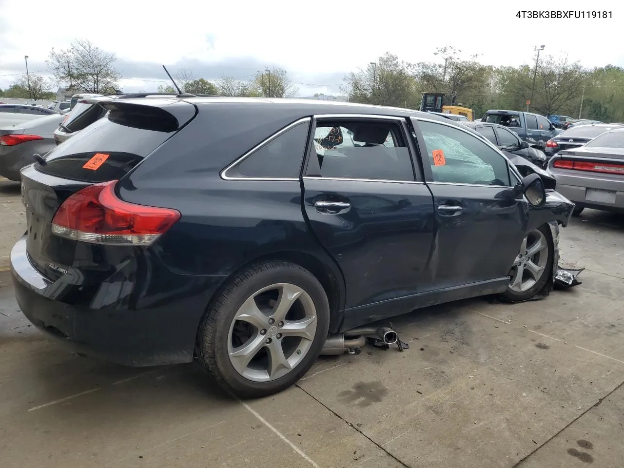 2015 Toyota Venza Le VIN: 4T3BK3BBXFU119181 Lot: 72973394