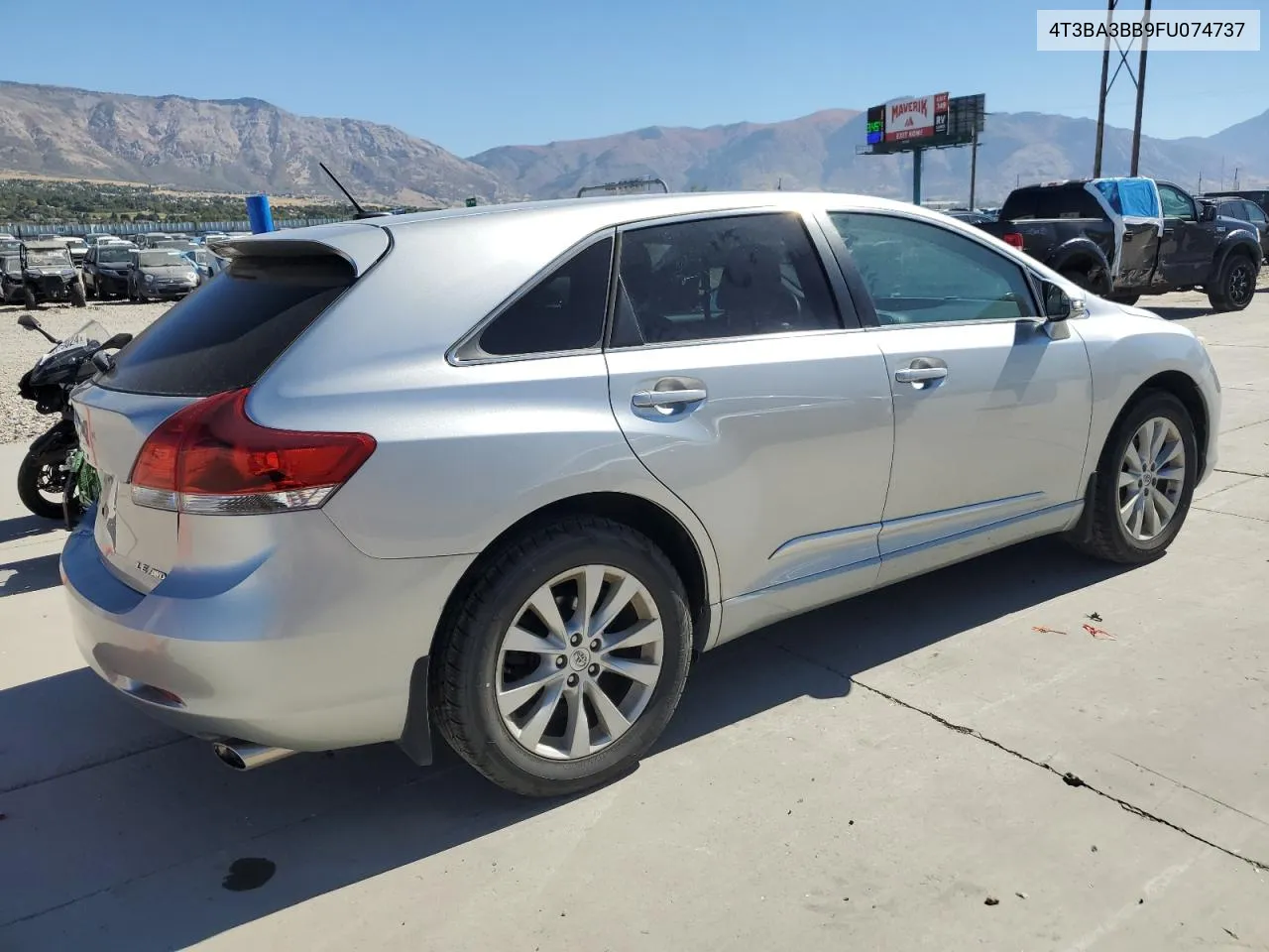 2015 Toyota Venza Le VIN: 4T3BA3BB9FU074737 Lot: 73005704