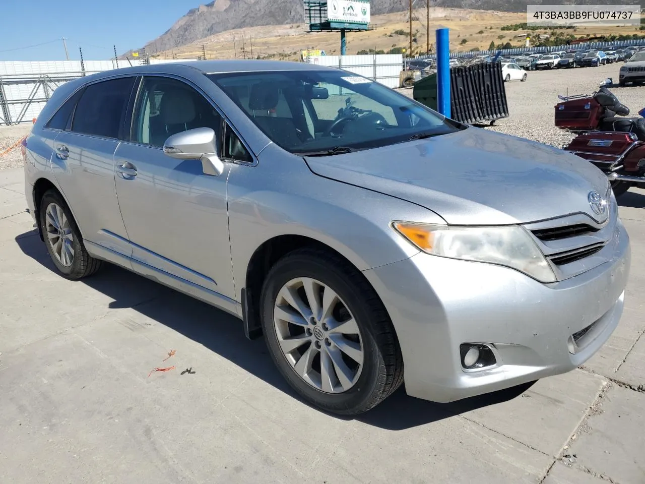 2015 Toyota Venza Le VIN: 4T3BA3BB9FU074737 Lot: 73005704