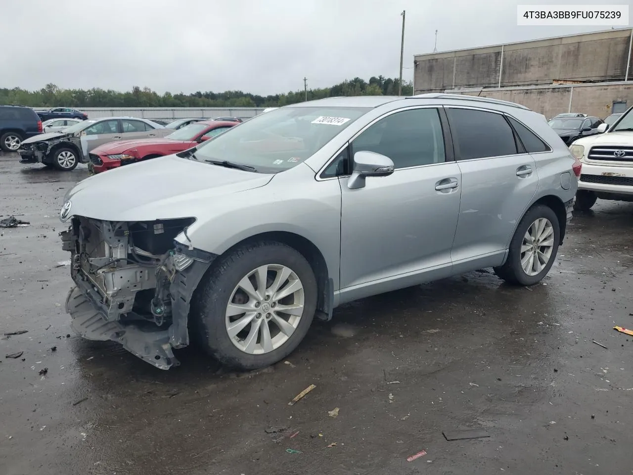 2015 Toyota Venza Le VIN: 4T3BA3BB9FU075239 Lot: 73018314