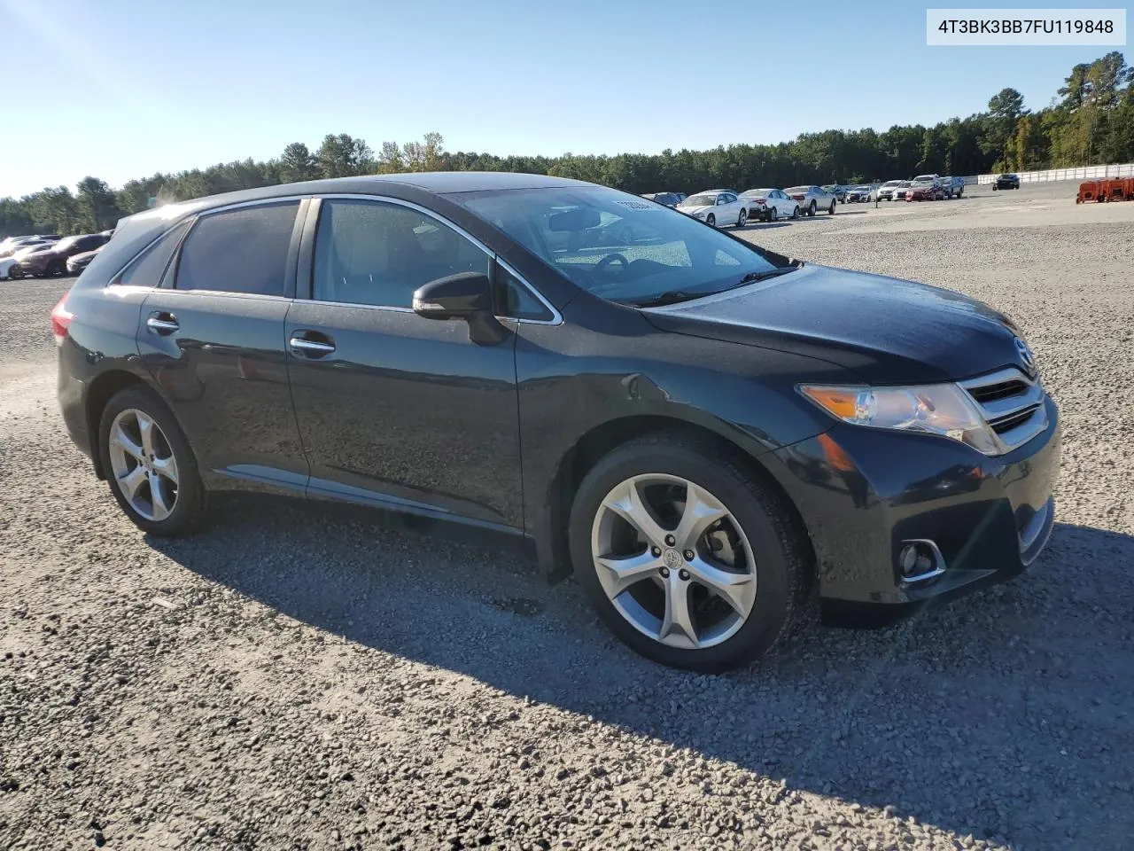 2015 Toyota Venza Le VIN: 4T3BK3BB7FU119848 Lot: 73202994