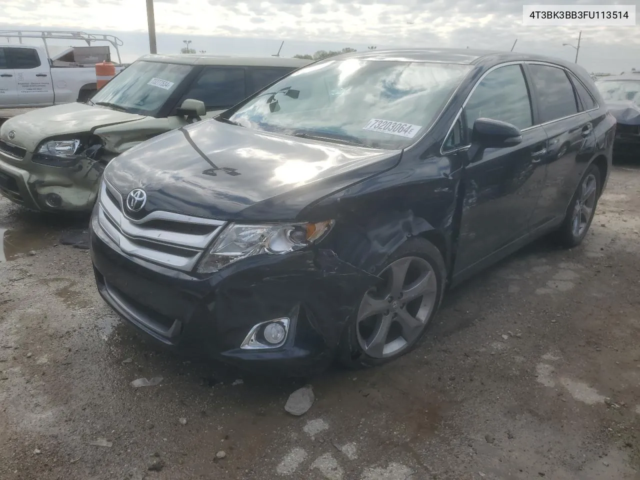 4T3BK3BB3FU113514 2015 Toyota Venza Le