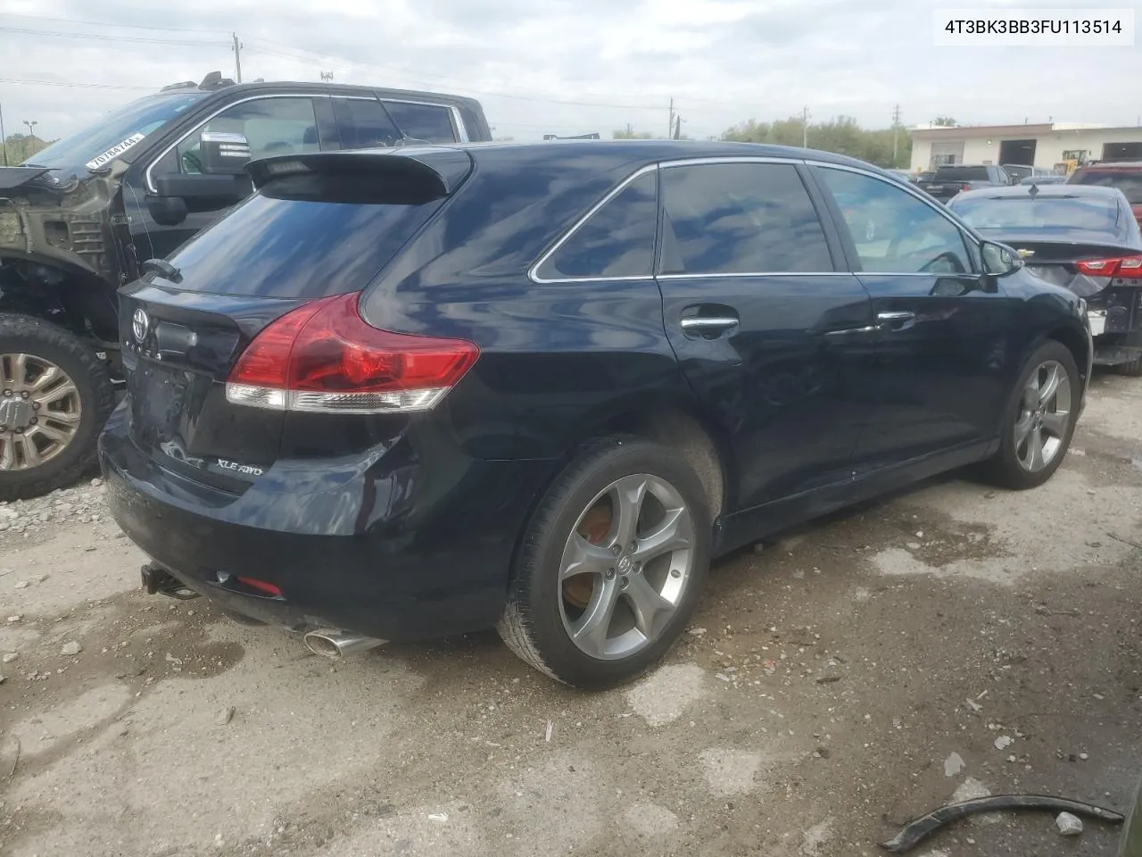 4T3BK3BB3FU113514 2015 Toyota Venza Le