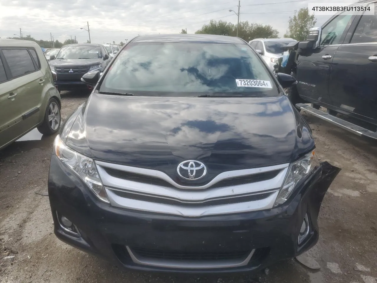 4T3BK3BB3FU113514 2015 Toyota Venza Le