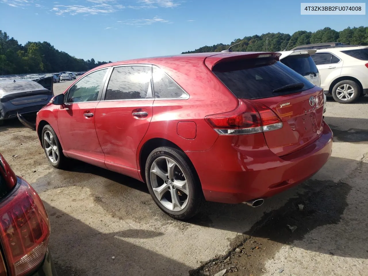 4T3ZK3BB2FU074008 2015 Toyota Venza Le