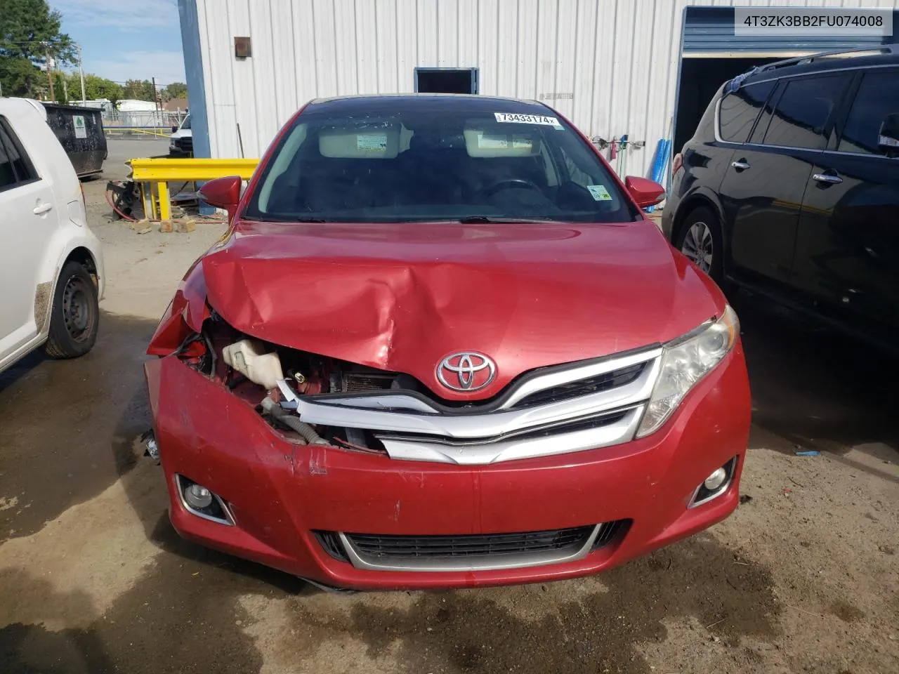 2015 Toyota Venza Le VIN: 4T3ZK3BB2FU074008 Lot: 73433174