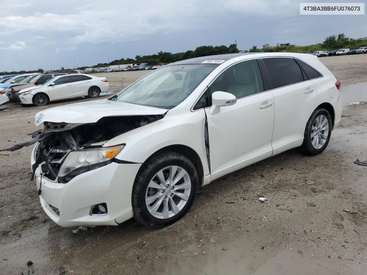 2015 Toyota Venza Le VIN: 4T3BA3BB6FU076073 Lot: 74607484