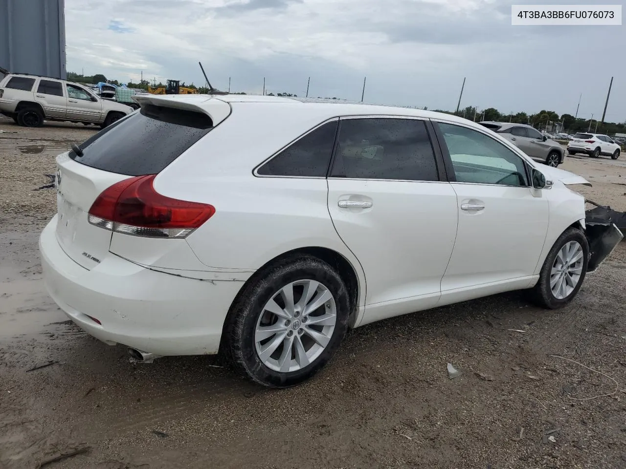 2015 Toyota Venza Le VIN: 4T3BA3BB6FU076073 Lot: 74607484