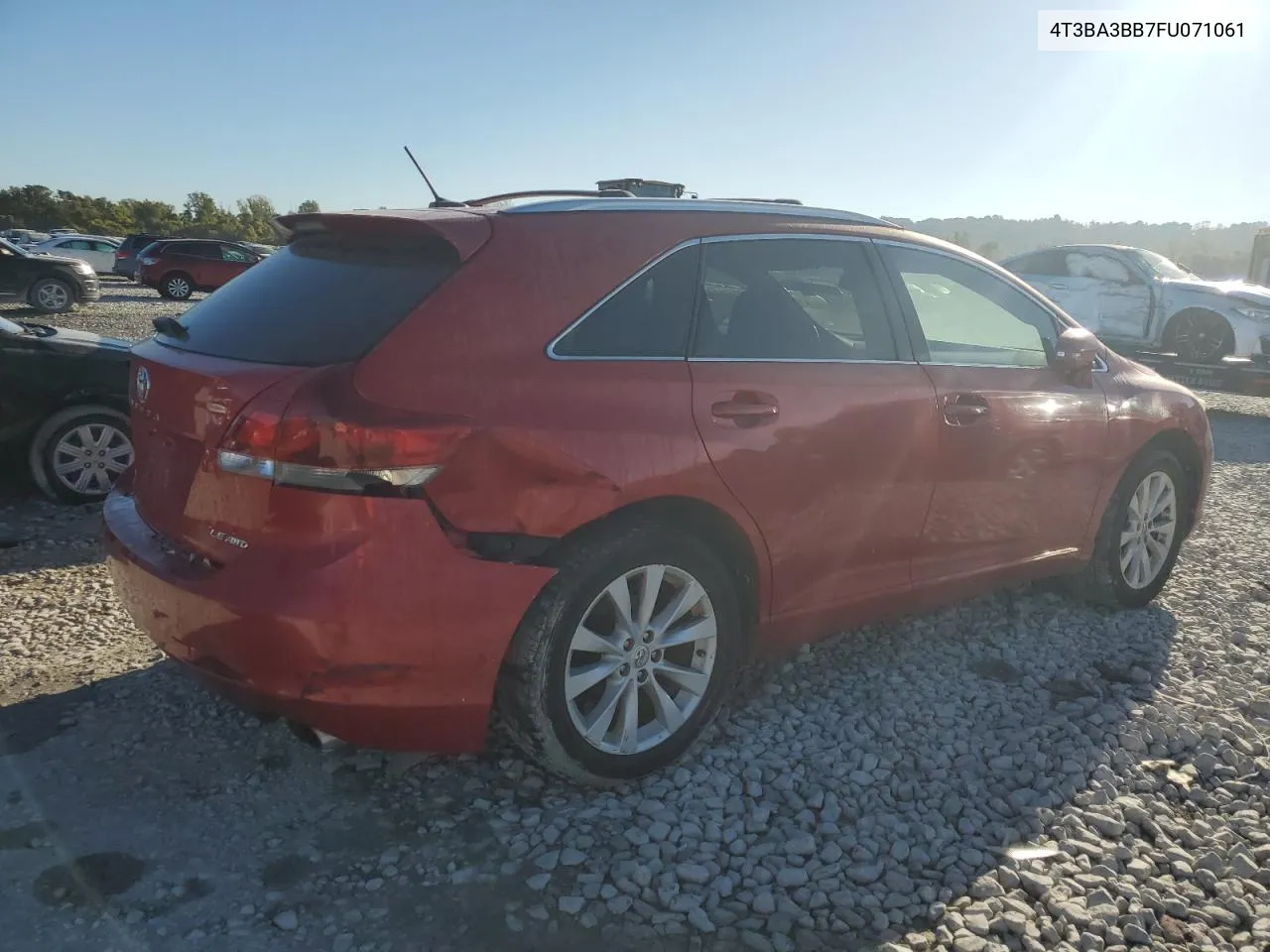 2015 Toyota Venza Le VIN: 4T3BA3BB7FU071061 Lot: 74833504