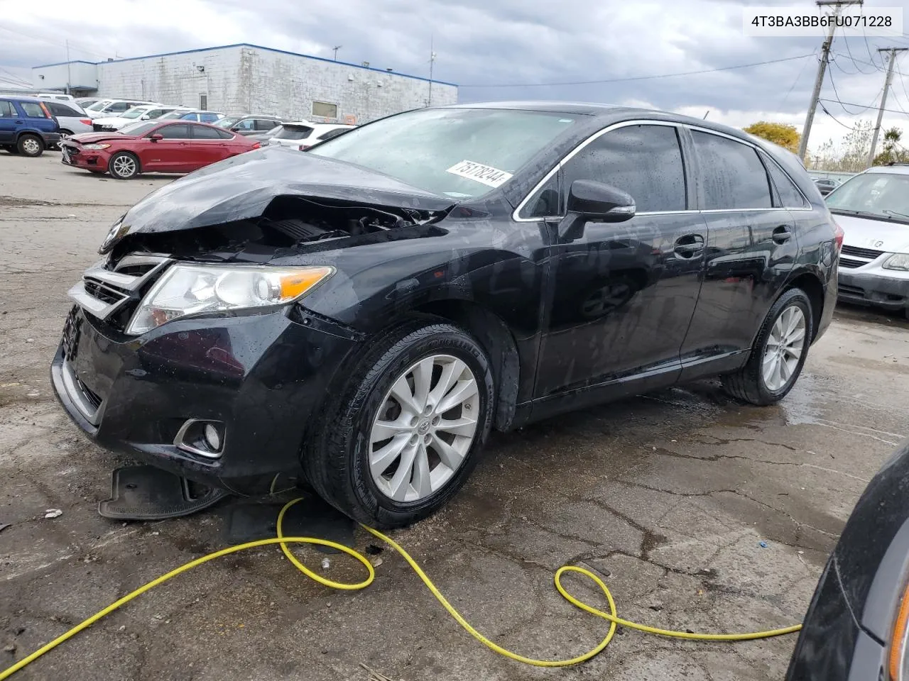 2015 Toyota Venza Le VIN: 4T3BA3BB6FU071228 Lot: 75178244