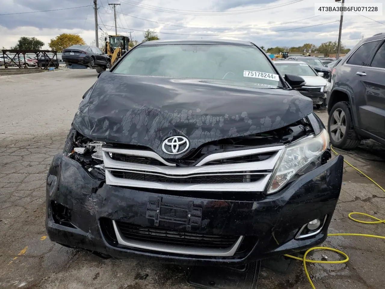 2015 Toyota Venza Le VIN: 4T3BA3BB6FU071228 Lot: 75178244