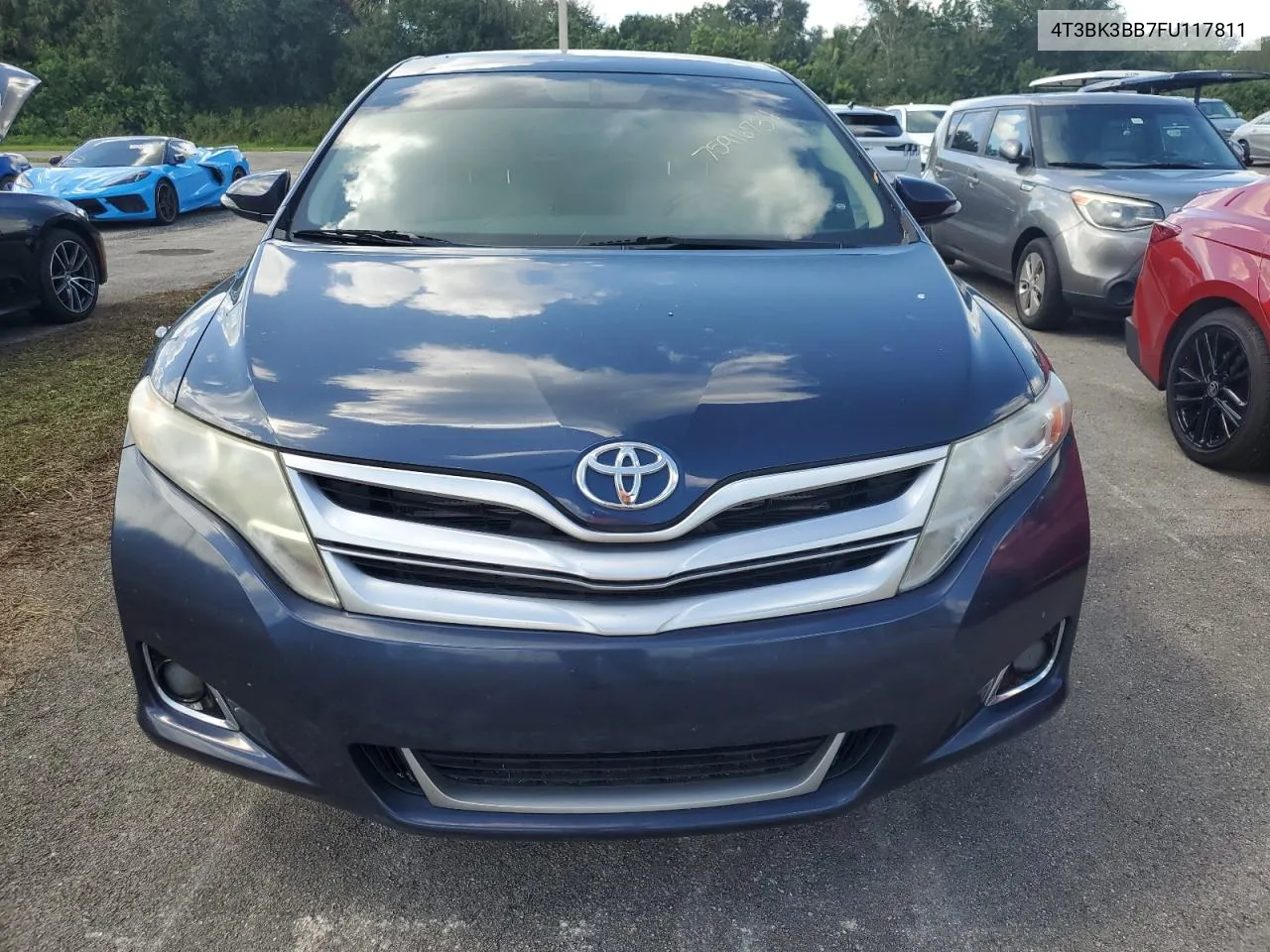 2015 Toyota Venza Le VIN: 4T3BK3BB7FU117811 Lot: 75916734