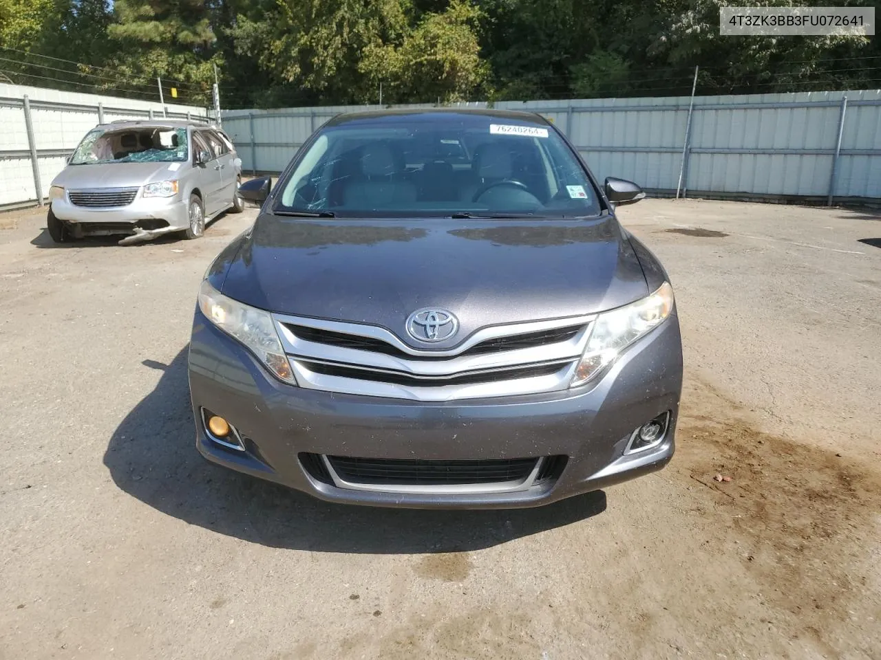 2015 Toyota Venza Le VIN: 4T3ZK3BB3FU072641 Lot: 76240264